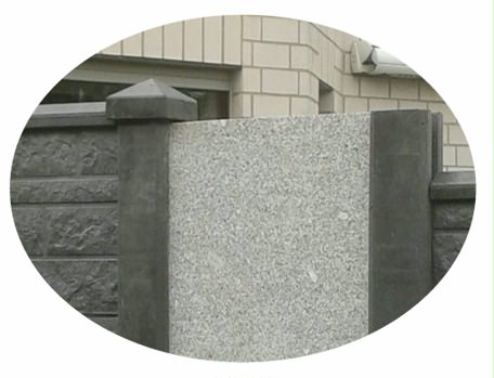 Granitplatte für Betonzäune